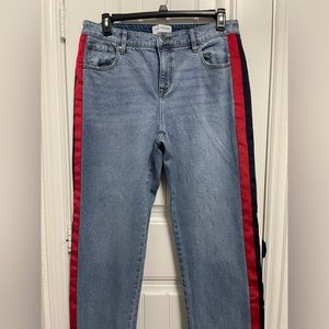Lame Bryant 90’s jeans with side stripes